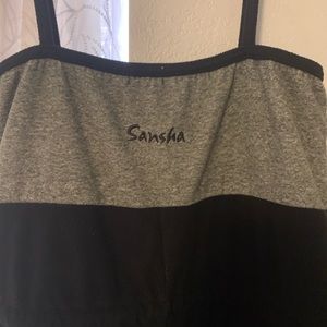 Sansha black/grey ballet warmups